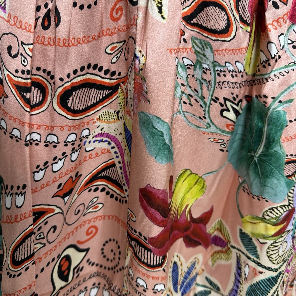Guess Floral Maxi Dress - Pink and Green - Picture 11 of 13
